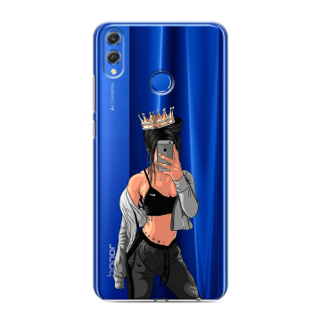 Силиконовый чехол на Huawei Honor 10 Lite с принтом Женские принты Силиконовый чехол на Huawei Honor 10 Lite с принтом Женские принты