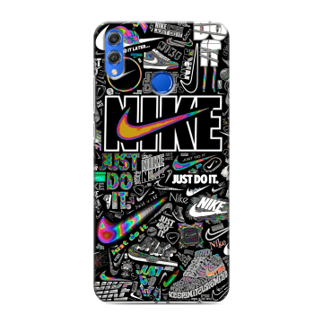 Силиконовый чехол на Huawei Honor 10 Lite с принтом Найк Силиконовый чехол на Huawei Honor 10 Lite с принтом Найк