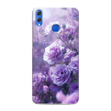 Силиконовый чехол на Huawei Honor 10 Lite с принтом Розы цветы Силиконовый чехол на Huawei Honor 10 Lite с принтом Розы цветы
