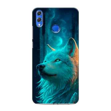 Силиконовый чехол на Huawei Honor 10 Lite с принтом бабочки саккура