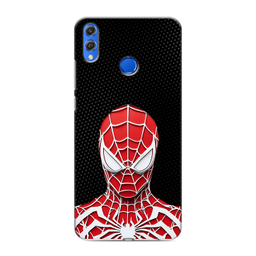 Силиконовый чехол на Huawei Honor 10 Lite с принтом человек паук spiderman