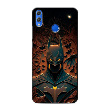 Силиконовый чехол на Huawei Honor 10 Lite с принтом Batman Бэтмен Силиконовый чехол на Huawei Honor 10 Lite с принтом Batman Бэтмен