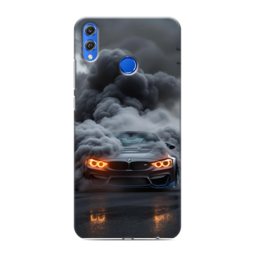Силиконовый чехол на Huawei Honor 10 Lite с принтом BMW БМВ Силиконовый чехол на Huawei Honor 10 Lite с принтом BMW БМВ