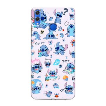 Силиконовый чехол на Huawei Honor 10 Lite с принтом Лило и Стич Силиконовый чехол на Huawei Honor 10 Lite с принтом Лило и Стич