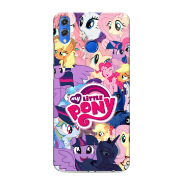 Силиконовый чехол на Huawei Honor 10 Lite с принтом My little pony Дружба чудо Силиконовый чехол на Huawei Honor 10 Lite с принтом My little pony Дружба чудо