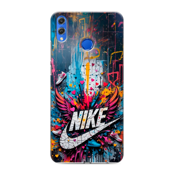 Силиконовый чехол на Huawei Honor 10 Lite с принтом Nike Найк