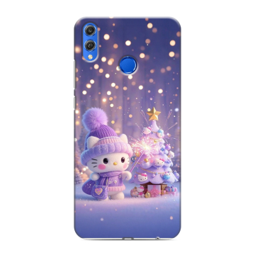 Силиконовый чехол на Huawei Honor 10 Lite с принтом Новый год Силиконовый чехол на Huawei Honor 10 Lite с принтом Новый год