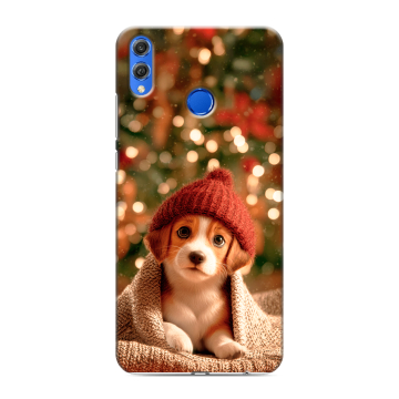 Силиконовый чехол на Huawei Honor 10 Lite с принтом Новый год Силиконовый чехол на Huawei Honor 10 Lite с принтом Новый год