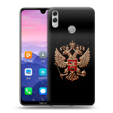 Пластиковый чехол на Huawei Honor 8X Max с принтом Герб России Пластиковый чехол на Huawei Honor 8X Max с принтом Герб России
