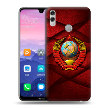 Пластиковый чехол на Huawei Honor 8X Max с принтом Герб СССР Пластиковый чехол на Huawei Honor 8X Max с принтом Герб СССР