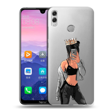 Пластиковый чехол на Huawei Honor 8X Max с принтом Женские принты Пластиковый чехол на Huawei Honor 8X Max с принтом Женские принты