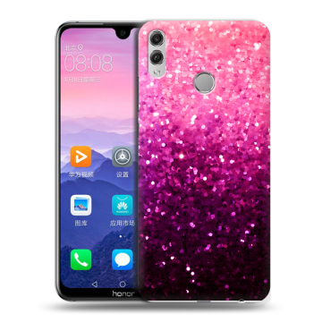 Пластиковый чехол на Huawei Honor 8X Max с принтом Блестки Пластиковый чехол на Huawei Honor 8X Max с принтом Блестки