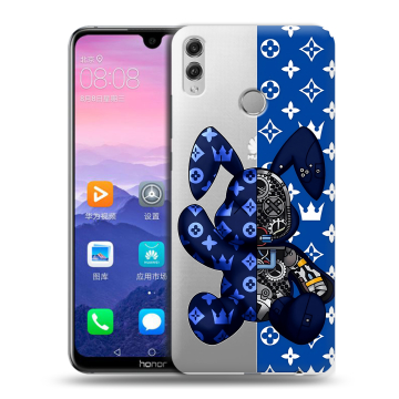 Пластиковый чехол на Huawei Honor 8X Max с принтом Луи робот