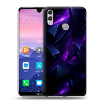 Пластиковый чехол на Huawei Honor 8X Max с принтом Абстракиция