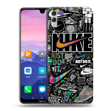 Пластиковый чехол на Huawei Honor 8X Max с принтом Найк Пластиковый чехол на Huawei Honor 8X Max с принтом Найк