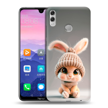 Пластиковый чехол на Huawei Honor 8X Max с принтом Кролик Пластиковый чехол на Huawei Honor 8X Max с принтом Кролик