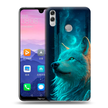 Пластиковый чехол на Huawei Honor 8X Max с принтом бабочки саккура