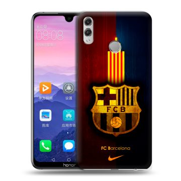 Пластиковый чехол на Huawei Honor 8X Max с принтом Барселона Barcelona