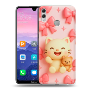 Пластиковый чехол на Huawei Honor 8X Max с принтом для девочек