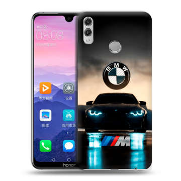Пластиковый чехол на Huawei Honor 8X Max с принтом БМВ BMW Пластиковый чехол на Huawei Honor 8X Max с принтом БМВ BMW