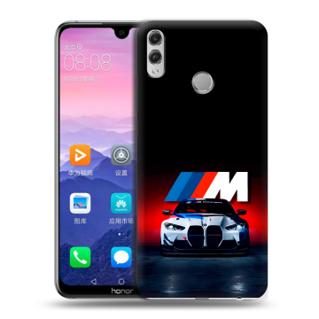 Пластиковый чехол на Huawei Honor 8X Max с принтом БМВ BMW Пластиковый чехол на Huawei Honor 8X Max с принтом БМВ BMW