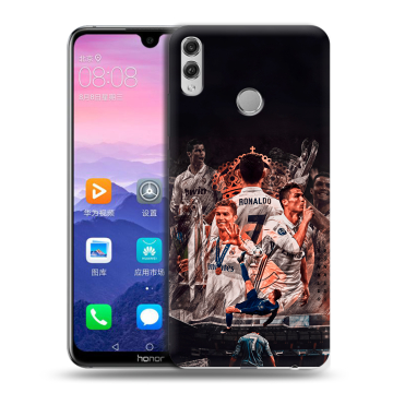 Пластиковый чехол на Huawei Honor 8X Max с принтом Реал Роналдо Real Ronaldo