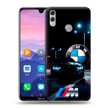 Пластиковый чехол на Huawei Honor 8X Max с принтом БМВ BMW Пластиковый чехол на Huawei Honor 8X Max с принтом БМВ BMW
