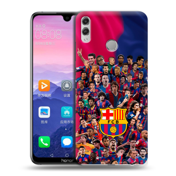Пластиковый чехол на Huawei Honor 8X Max с принтом Барселона Barcelona