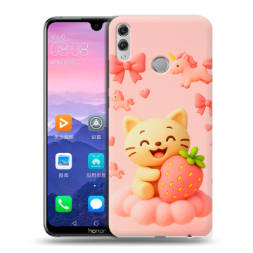 Пластиковый чехол на Huawei Honor 8X Max с принтом для девочек