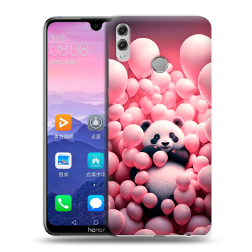 Пластиковый чехол на Huawei Honor 8X Max с принтом Панда