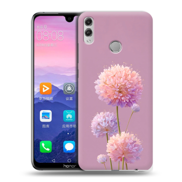 Пластиковый чехол на Huawei Honor 8X Max с принтом Цветы Пластиковый чехол на Huawei Honor 8X Max с принтом Цветы