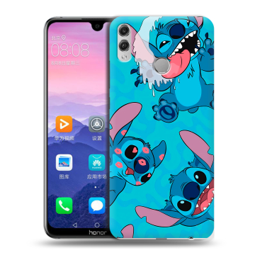 Пластиковый чехол на Huawei Honor 8X Max с принтом Лило и Стич