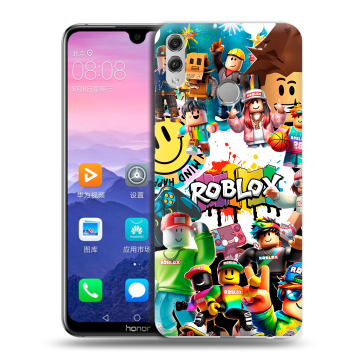 Пластиковый чехол на Huawei Honor 8X Max с принтом Roblox Роблокс Пластиковый чехол на Huawei Honor 8X Max с принтом Roblox Роблокс