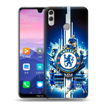 Пластиковый чехол на Huawei Honor 8X Max с принтом Chelsea Челси