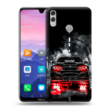 Пластиковый чехол на Huawei Honor 8X Max с принтом BMW БМВ Пластиковый чехол на Huawei Honor 8X Max с принтом BMW БМВ