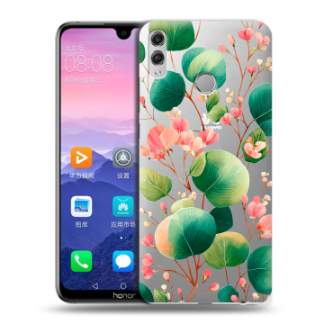 Пластиковый чехол на Huawei Honor 8X Max с принтом женский