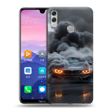 Пластиковый чехол на Huawei Honor 8X Max с принтом BMW БМВ Пластиковый чехол на Huawei Honor 8X Max с принтом BMW БМВ