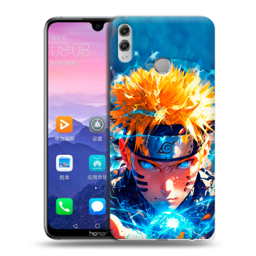 Пластиковый чехол на Huawei Honor 8X Max с принтом Аниме Наруто Naruto