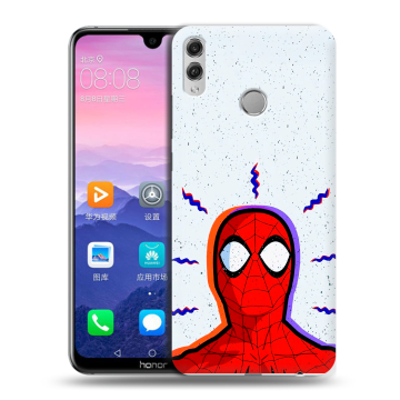 Пластиковый чехол на Huawei Honor 8X Max с принтом Spiderman Человек паук