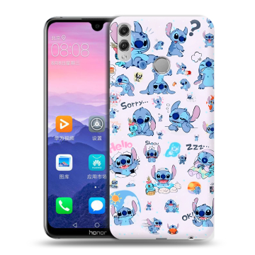 Пластиковый чехол на Huawei Honor 8X Max с принтом Лило и Стич