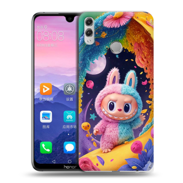 Пластиковый чехол на Huawei Honor 8X Max с принтом Labubu Лабубу