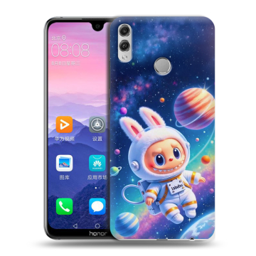 Пластиковый чехол на Huawei Honor 8X Max с принтом Labubu Лабубу