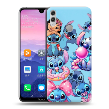 Пластиковый чехол на Huawei Honor 8X Max с принтом Лило и Стич