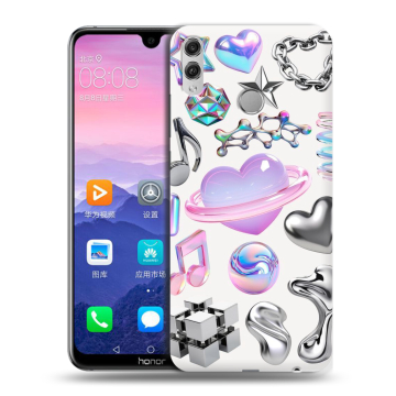 Пластиковый чехол на Huawei Honor 8X Max с принтом Y2K
