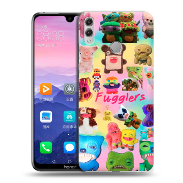 Пластиковый чехол на Huawei Honor 8X Max с принтом Флагер Fuggler