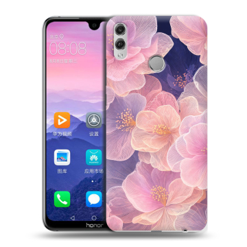 Пластиковый чехол на Huawei Honor 8X Max с принтом женский Пластиковый чехол на Huawei Honor 8X Max с принтом женский
