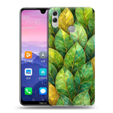 Пластиковый чехол на Huawei Honor 8X Max с принтом женский