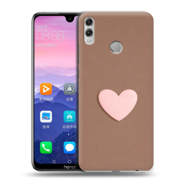 Пластиковый чехол на Huawei Honor 8X Max с принтом женский