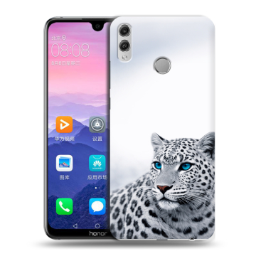Пластиковый чехол на Huawei Honor 8X Max с принтом женский