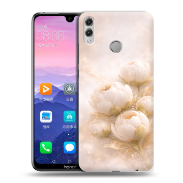 Пластиковый чехол на Huawei Honor 8X Max с принтом женский